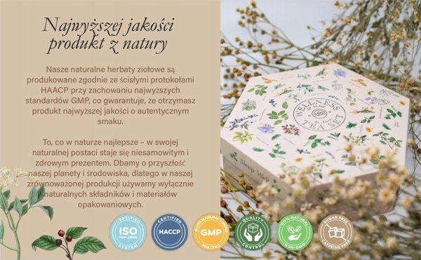 Σετ τσαγιού ACORUS Wellness, 60 τεμ.