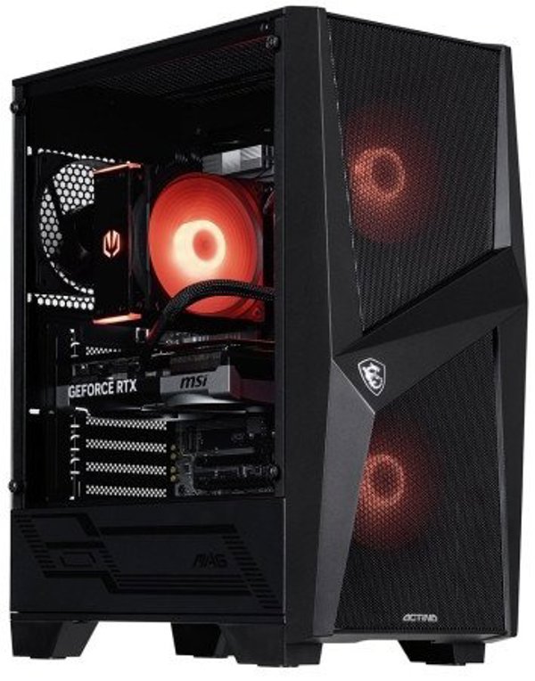 Actina 5901443421627 PC AMD Ryzen™ 5 7500F 32 GB DDR5-SDRAM 1 TB SSD NVIDIA GeForce RTX 5060 Midi Tower Μαύρο