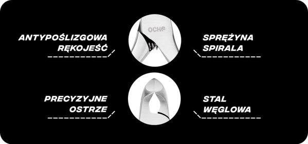 Activeshop Ocho Pro πένσα για πεντικιούρ CNO84 11,6 cm