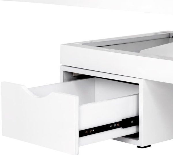 Activeshop Spa κρεβάτι αισθητικής Azzurro 815B φωτιζόμενο white θερμαινόμενο