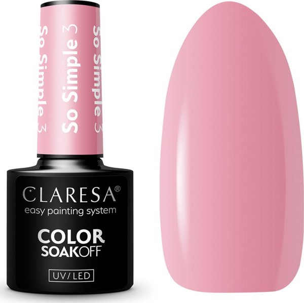 Activeshop CLARESA Υβριδικό βερνίκι So simple 3- 5g