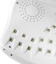 Activeshop Λάμπα UV LED OCHO NAILS X13 65W, Επαγγελματικό Φουρνάκι Νυχιών με Καθρεφτισμένο Πάτο, Λευκό
