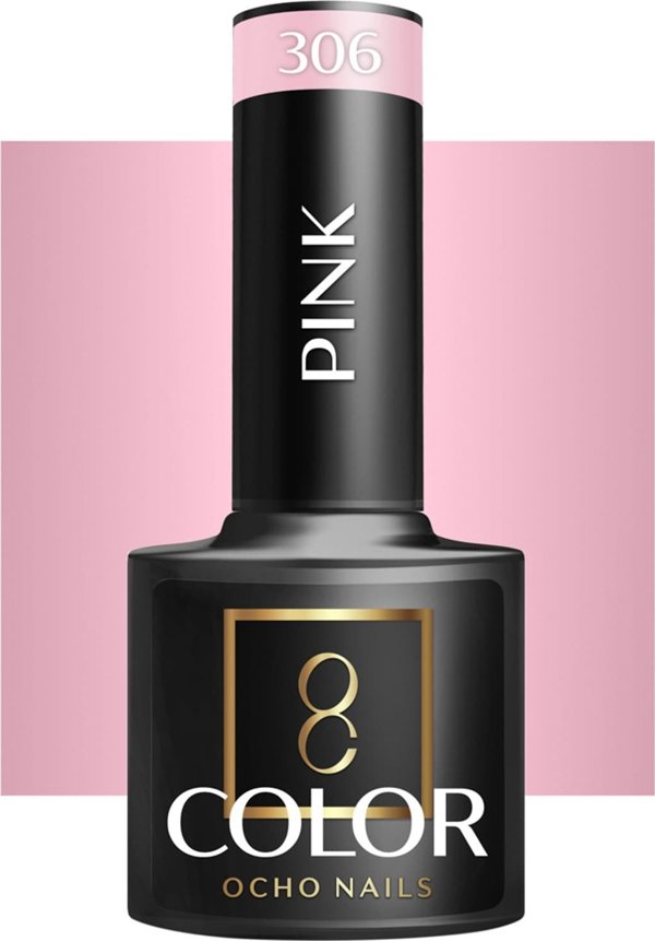 Activeshop OCHO NAILS Υβριδικό βερνίκι νυχιών ροζ 306 -5 g