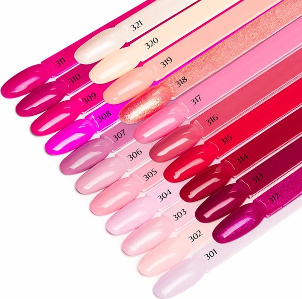 Activeshop OCHO NAILS Υβριδικό βερνίκι νυχιών ροζ 306 -5 g