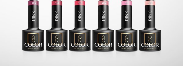 Activeshop OCHO NAILS Υβριδικό βερνίκι νυχιών ροζ 306 -5 g