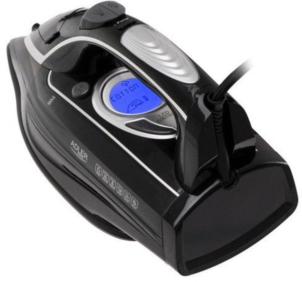 Σίδερο Ατμού AD 5054 με Αντλία Νερού LCD 3000W 4 Ρυθμίσεις Θερμοκρασίας με Πάτο Swift Glide