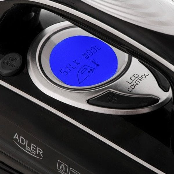 Σίδερο Ατμού AD 5054 με Αντλία Νερού LCD 3000W 4 Ρυθμίσεις Θερμοκρασίας με Πάτο Swift Glide