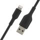 Belkin Προσαρμογέας USB-A σε USB-C Καλώδιο Φόρτισης & Μεταφοράς Δεδομένων, Πιστοποίηση MFi, Μαύρο (CAA001bt0MBK)