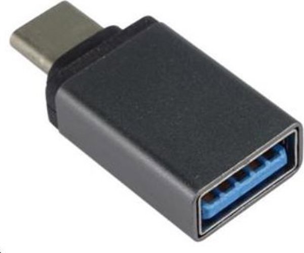 PremiumCord Προσαρμογέας USB-C σε USB 3.0, Γωνιακός, Γκρι (KUR31-03)