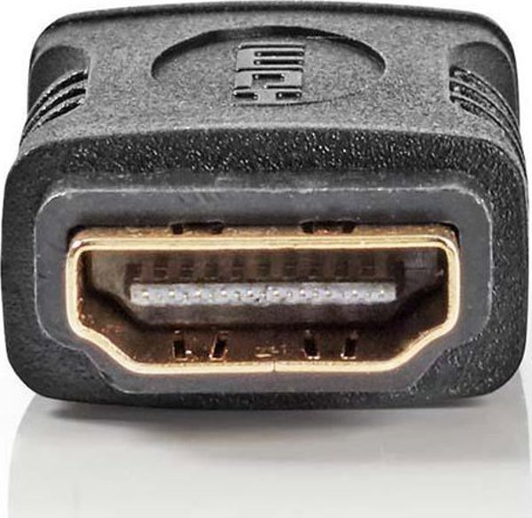 Προσαρμογέας AV Nedis Nedis CVGB34900BK αλλαγή φύλου / καλωδίων HDMI Type A (Standard) HDMI Typu A (Standard) Μαύρο, Χρυσό