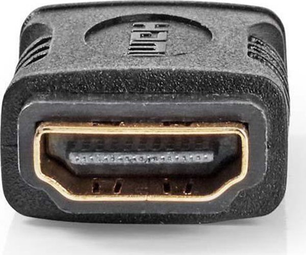 Προσαρμογέας AV Nedis Nedis CVGB34900BK αλλαγή φύλου / καλωδίων HDMI Type A (Standard) HDMI Typu A (Standard) Μαύρο, Χρυσό
