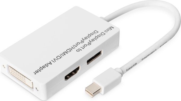 Προσαρμογέας AV Digitus Mini DP (DB-340509-002-W)