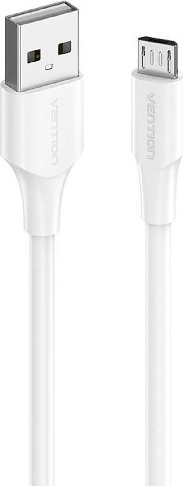 Προσαρμογέας USB Vention Προσαρμογέας USB 2.0 αρσενικό σε Micro-B αρσενικό 2A 1,5m Vention CTIWG (λευκό)