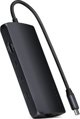Προσαρμογέας USB Satechi Satechi USB-C Multiport Adapter 8K - προσαρμογέας USB-C (USB-C, HDMI, 3x USB 3.2 Gen 2 10Gbps, 1x USB 3.2 Gen 1 5Gbps, αναγνώστης καρτών SD UHS-II, θύρα Ethernet) (midnight)