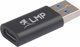 LMP Προσαρμογέας USB-C σε USB 3.1, Μαύρο, 5 Gb/s, (LMP-USBC-USB-FM-B)