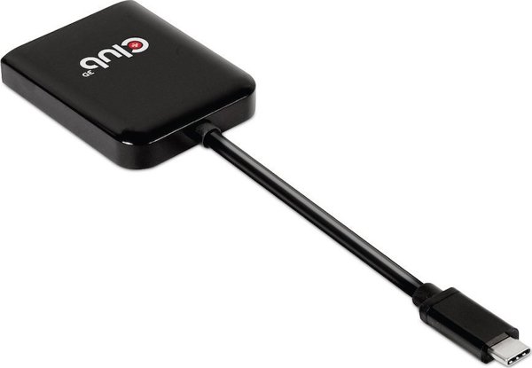 Club 3D USB-C σε DisplayPort MST Hub, Προσαρμογέας 4K 60Hz (M/F)