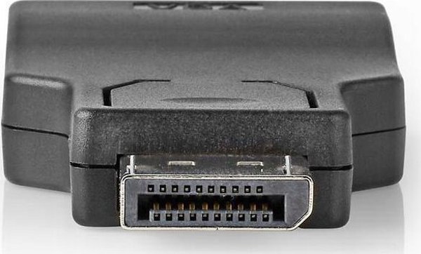 Προσαρμογέας AV Nedis Nedis CCGB37935BK αλλαγή φύλου / καλωδίων DisplayPort VGA (D-Sub) Μαύρο