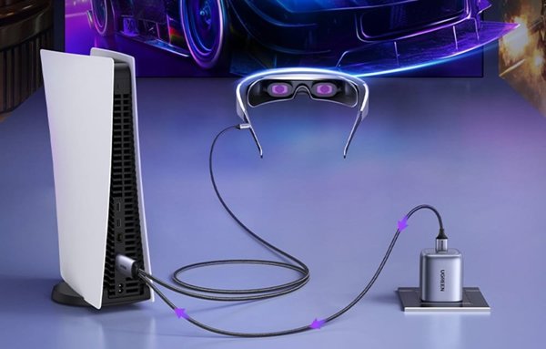 Adapter HDMI do USB-C Ugreen CM773 4k 60Hz 5V 1A