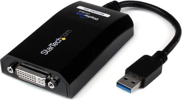 StarTech USB - Προσαρμογέας USB DVI Μαύρο (USB32DVIPRO) 760353 65030846110
