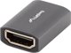 Προσαρμογέας AV Lanberg Προσαρμογέας Lanberg HDMI(F)->HDMI(F) 8K beczka srebrna aluminium