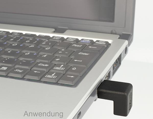 Προσαρμογέας USB Delock USB - USB Μαύρο (65340)