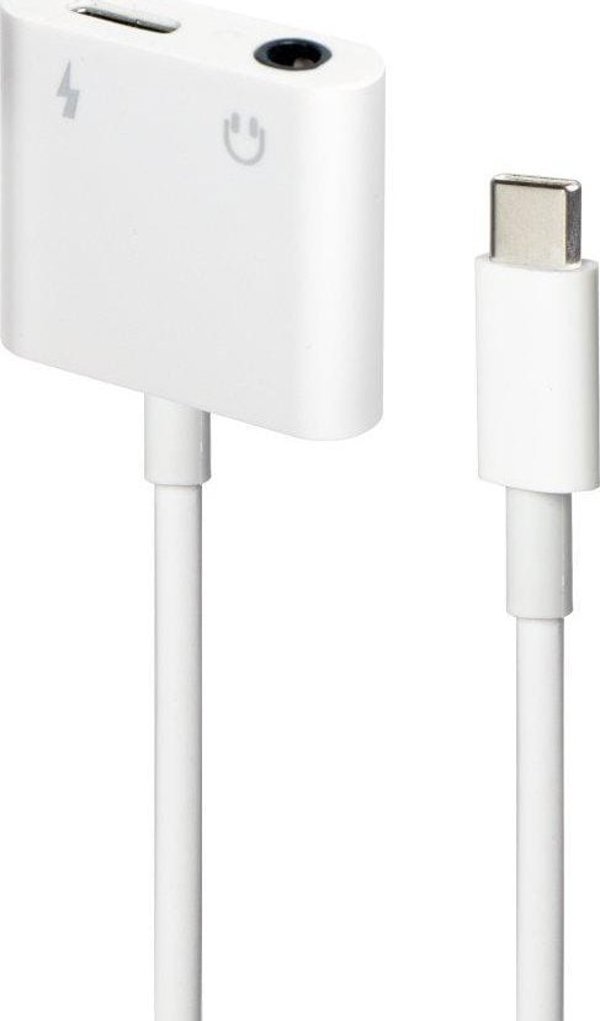 Gembird Προσαρμογέας ήχου mini Jack θηλυκό 3.5mm και USB-C αρσενικό σε USB-CM λευκό Gembird