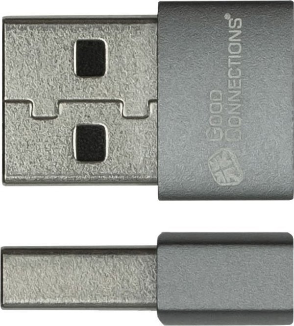Προσαρμογέας USB Good Connections GoodConnections USB-A 2.0 > USB-C (ST-BU) Προσαρμογέας Γκρι