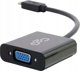 Adapter USB C2G C2G USB 3.1 USB Type C to VGA Adapter - USB C to VGA Black - Externer Videoadapter - USB 3.1 - D-Sub - Schwarz