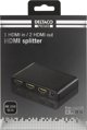 Προσαρμογέας AV Deltaco HDMI προσαρμογέας DELTACO HDMI 2.0, 4K, UltraHD, 3D, HDCP 2.2, μαύρο / HDMI-245