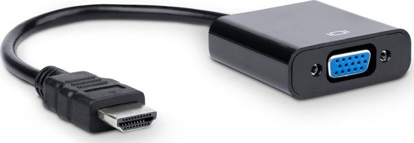 Μετατροπέας AV Akyga HDMI - D-Sub (VGA) μαύρο (AK-AD-42)