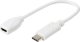 Προσαρμογέας USB Vivanco Vivanco προσαρμογέας USB-C - microUSB (37558)