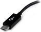 Προσαρμογέας USB StarTech microUSB - USB Μαύρο (UUSBOTG)