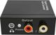 Adapter AV Mozos Toslink - RCA (Cinch) czarny (DAC01)