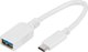 Προσαρμογέας USB Vivanco Vivanco προσαρμογέας USB-C - USB 3.0 10cm (45284)