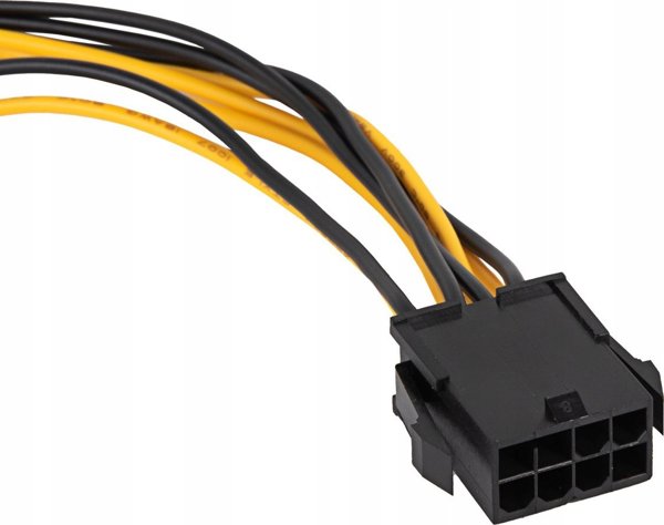 Προσαρμογέας USB Akyga AKYGA Προσαρμογέας με καλώδιο AK-CA-82 PCI-E 6+2 pin m / PCI-E 8 pin m 40cm