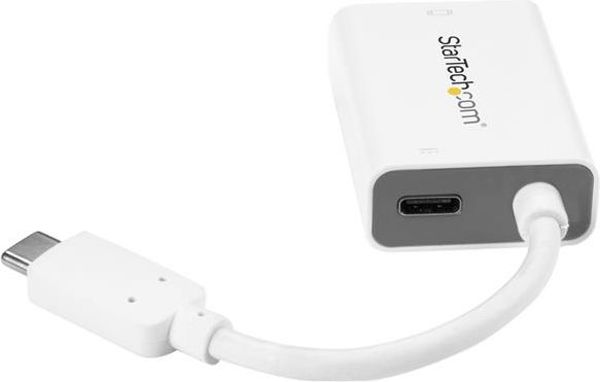 Προσαρμογέας USB StarTech USB-C - HDMI Λευκός (CDP2HDUCPW)