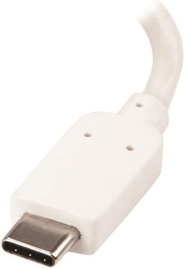 Προσαρμογέας USB StarTech USB-C - HDMI Λευκός (CDP2HDUCPW)