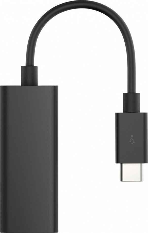 HP 4Z527AA USB-C σε RJ45 Ethernet Adapter, Μαύρο