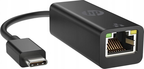 HP 4Z527AA USB-C σε RJ45 Ethernet Adapter, Μαύρο