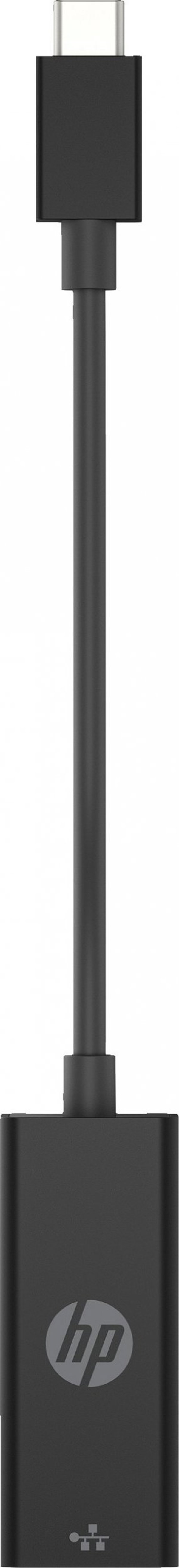 HP 4Z527AA USB-C σε RJ45 Ethernet Adapter, Μαύρο