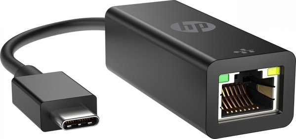 HP 4Z527AA USB-C σε RJ45 Ethernet Adapter, Μαύρο