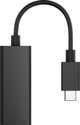 HP 4Z527AA USB-C σε RJ45 Ethernet Adapter, Μαύρο