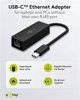 Adapter USB-C™ Ethernet, czarny