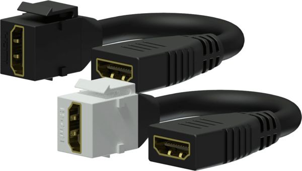 Προσαρμογέας AV Procab HDMI - HDMI λευκός (VCK450/W)
