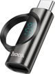 Προσαρμογέας USB Hoco HOCO προσαρμογέας Τύπου C (αρσενικό) σε Lightning (θηλυκό) με οθόνη 3A 60W UA32A μαύρο