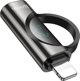 Προσαρμογέας USB Hoco HOCO προσαρμογέας Τύπου C (αρσενικό) σε Lightning (θηλυκό) με οθόνη 3A 60W UA32A μαύρο