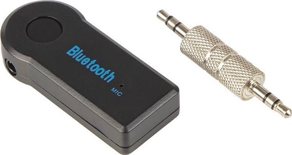 NoName Προσαρμογέας Bluetooth 86-053 με Jack 3.5mm - Ασύρματος Δέκτης Ήχου για Αυτοκίνητο και Συστήματα Audio