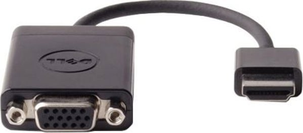 Dell Προσαρμογέας HDMI σε VGA (470-ABZX) - Μαύρος HDMI σε D-Sub Converter για Laptop και Tablet