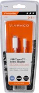 Προσαρμογέας USB Vivanco Vivanco προσαρμογέας USB-C - 3,5mm 10cm (45389)
