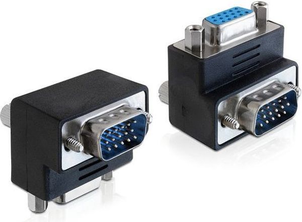 Προσαρμογέας AV Delock D-Sub (VGA) - D-Sub (VGA) μαύρο (65247)